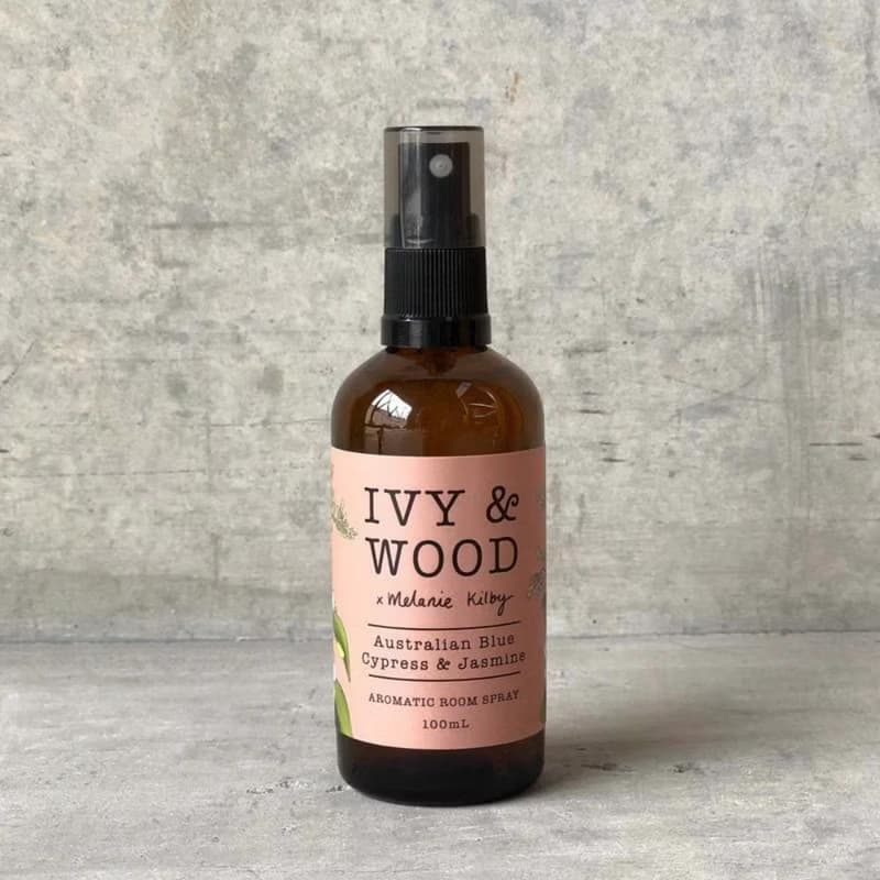 澳洲藍絲柏與茉莉香氛噴霧-【IVY&WOOD】手作天然香氛