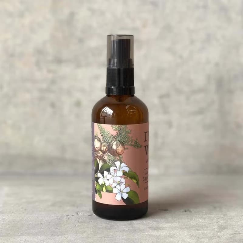 澳洲藍絲柏與茉莉香氛噴霧-【IVY&WOOD】手作天然香氛