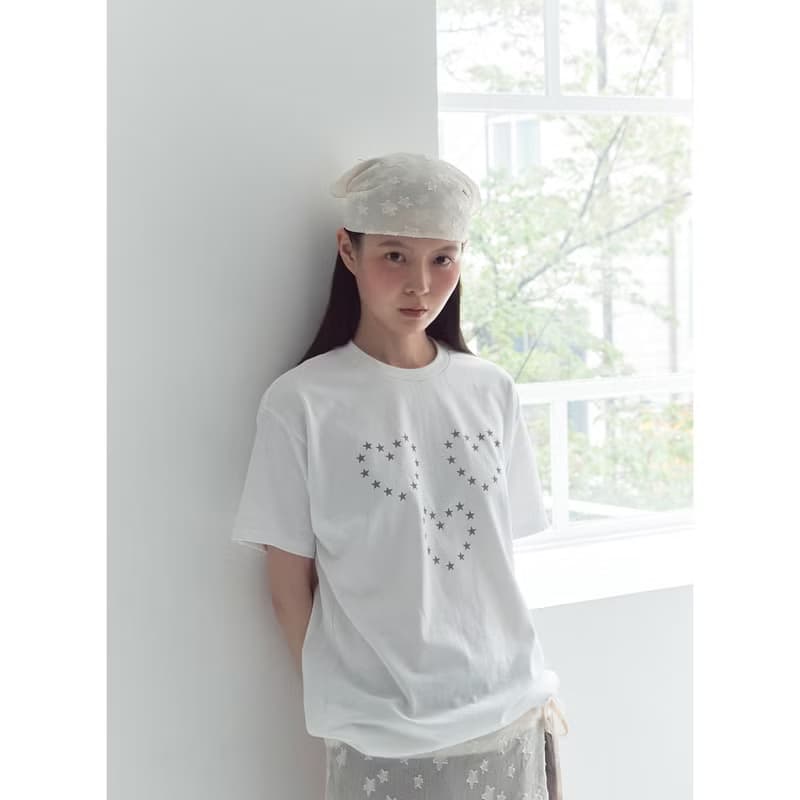 HEART T_SHIRT (BLACK)