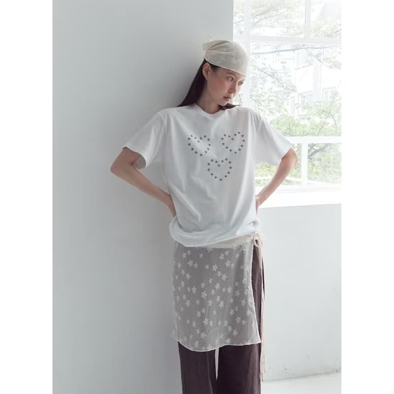 HEART T_SHIRT (BLACK)