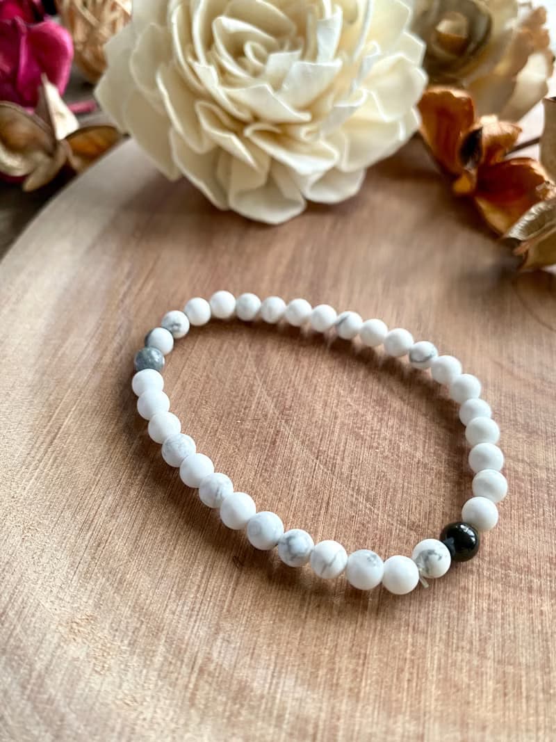 白松石原礦碧璽手鍊手串