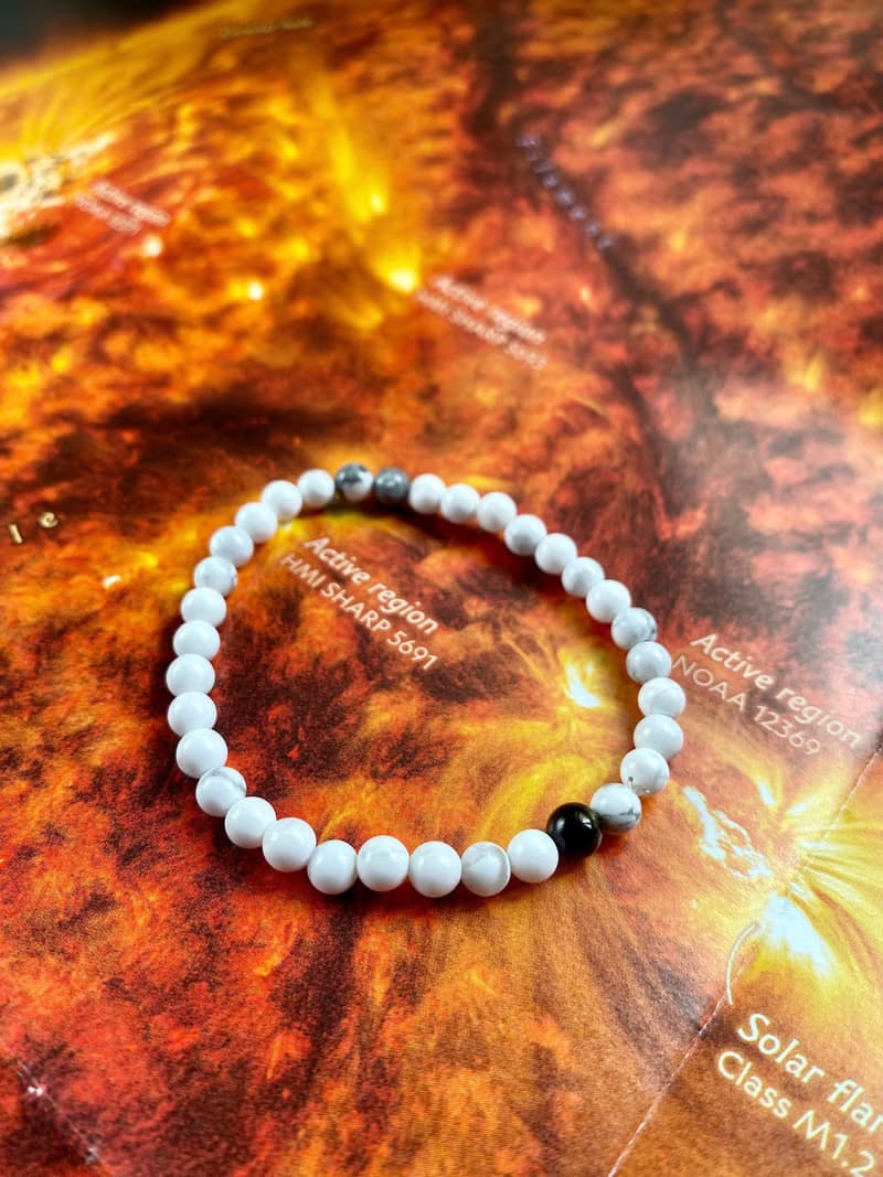 白松石原礦碧璽手鍊手串