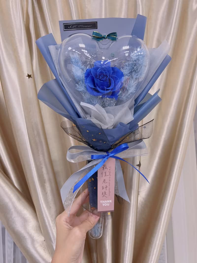 愛心花束 教師節花束/單支玫瑰/情人節花束/生日花束