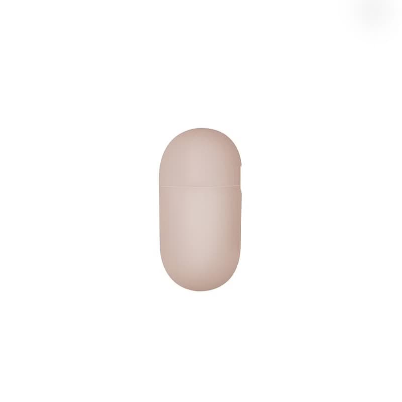 AirPods 3 /4 代 Lino簡約液態矽膠藍牙耳機保護套-粉色