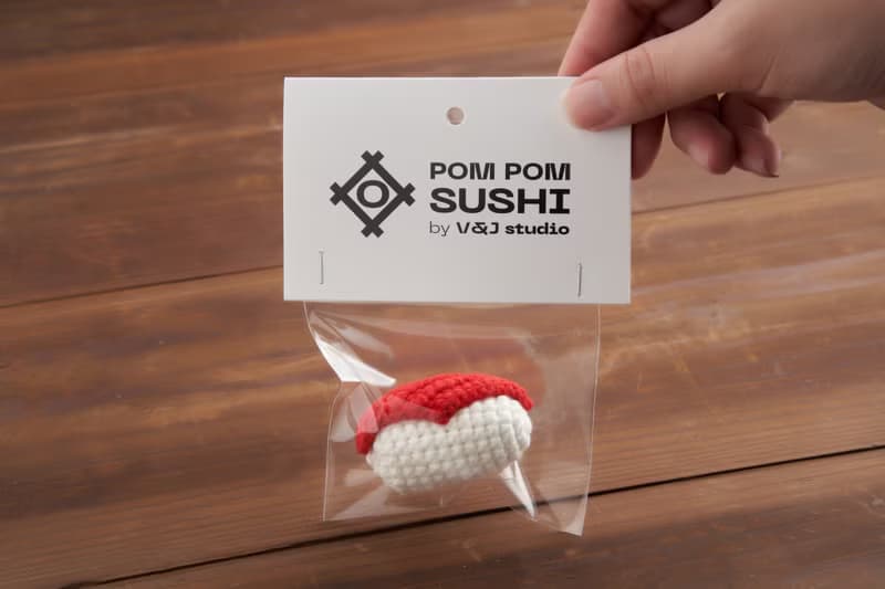 pom pom sushi 針織壽司【鮮蝦】