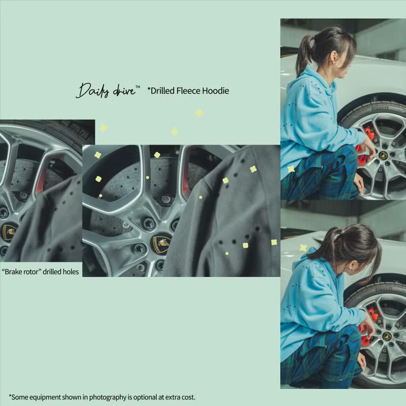 打孔搖粒絨帽T 連帽衫 Drilled Fleece Hoodie