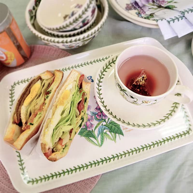 Botanic Garden 經典植物園系列-39cm美耐皿托盤