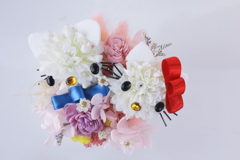 Hello Kitty 雙層蛋糕花