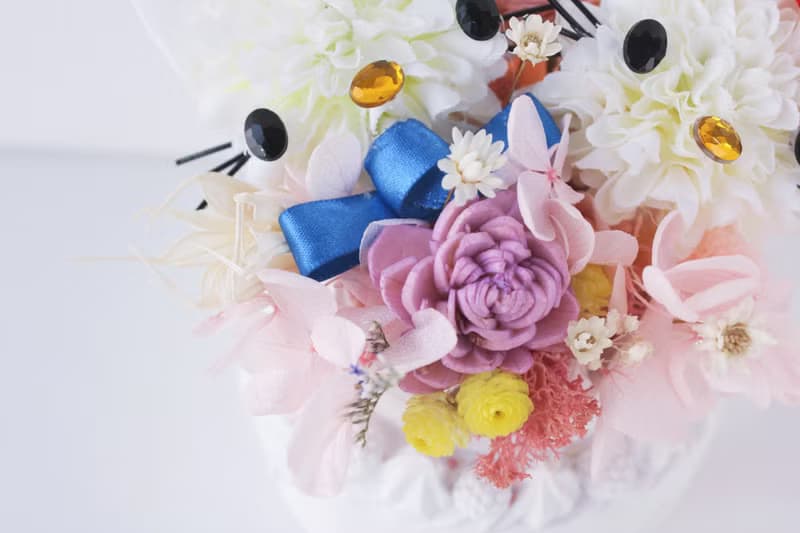 Hello Kitty 雙層蛋糕花