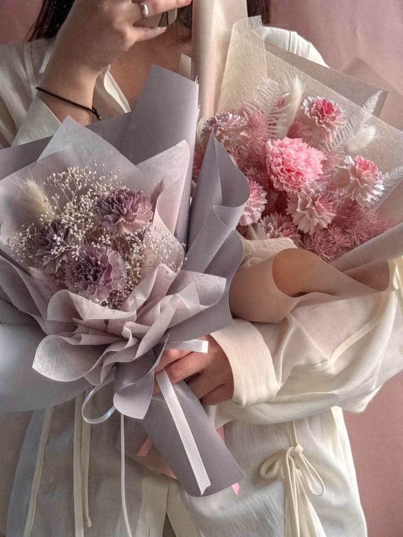 母親節限定永生康乃馨大花束