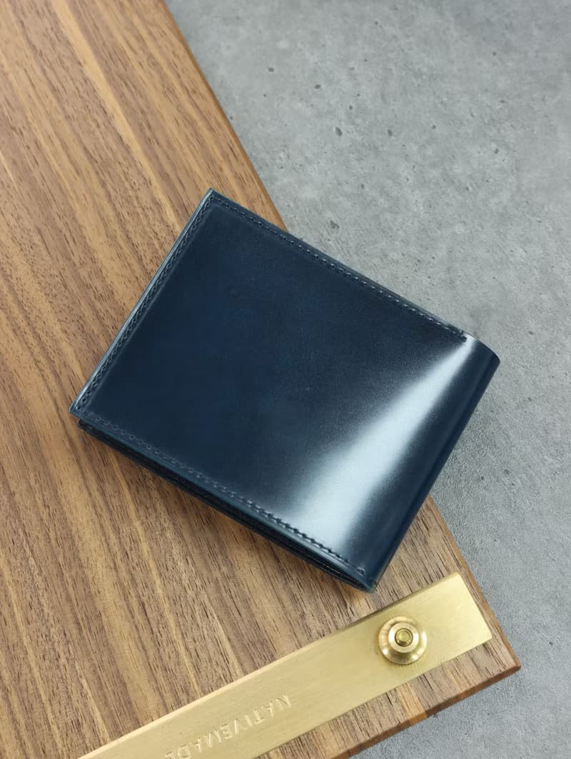 日本新禧馬臀皮短銀包 男裝 短夾 錢包 錢夾 皮夾