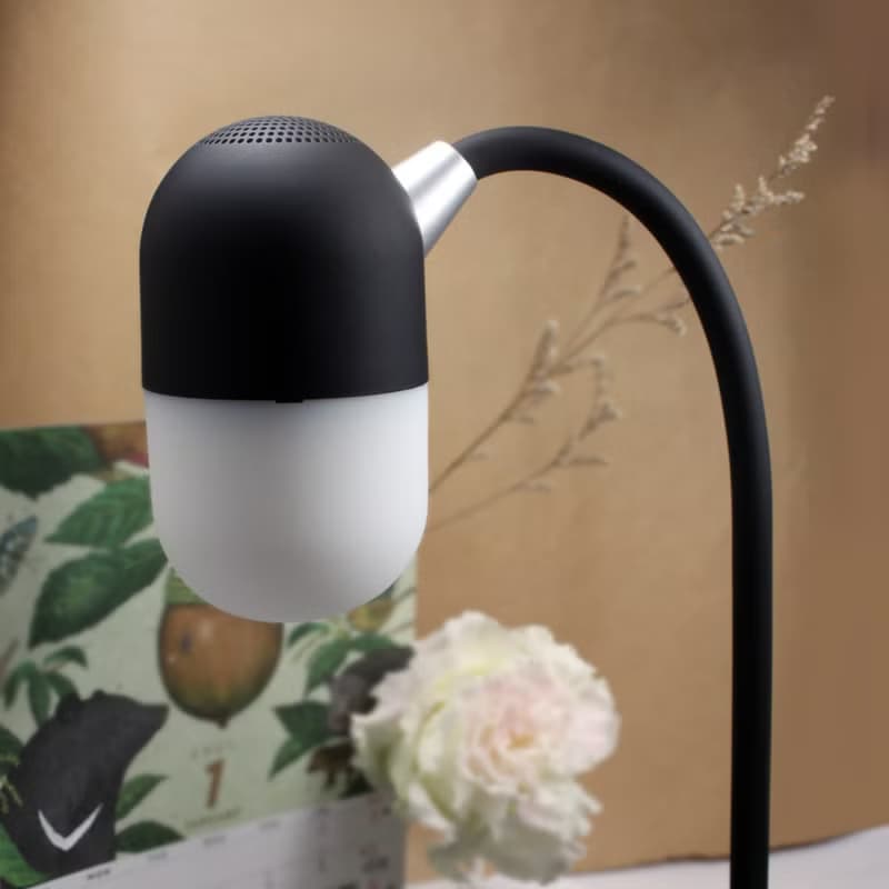【 母親節禮物】 LED多功能防眩光時尚小夜燈-黑