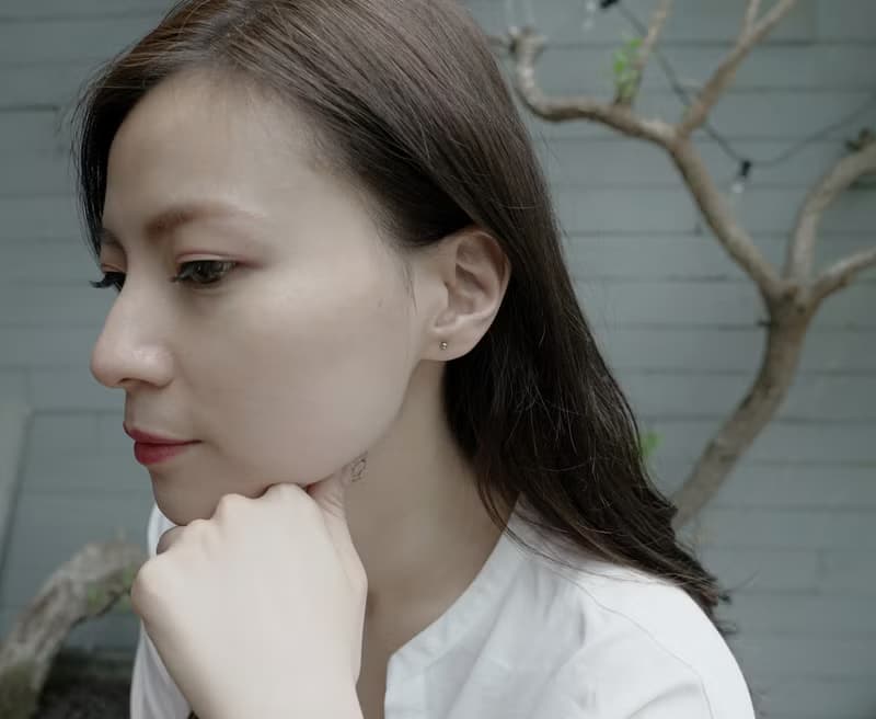 簡約小圓珠 抗過敏醫療鋼耳環 可配戴洗澡