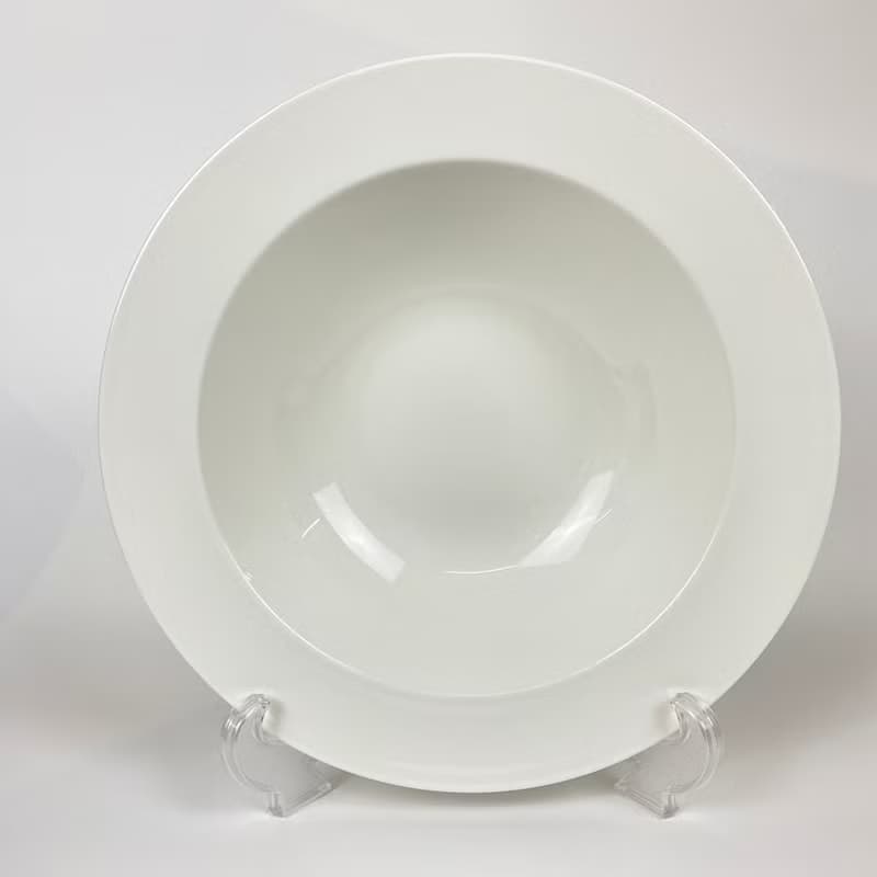 【NARUMI】Wide White廣緣純白骨瓷30cm沙拉缽