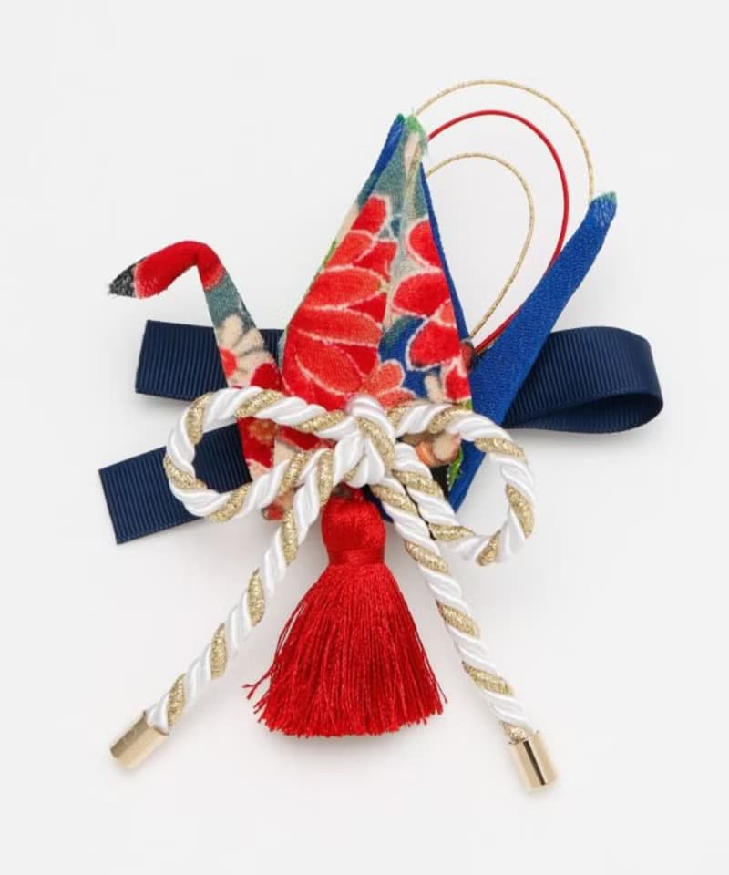 【熱門預購】和風摺鶴髮夾 (4色) 7PZZ5302