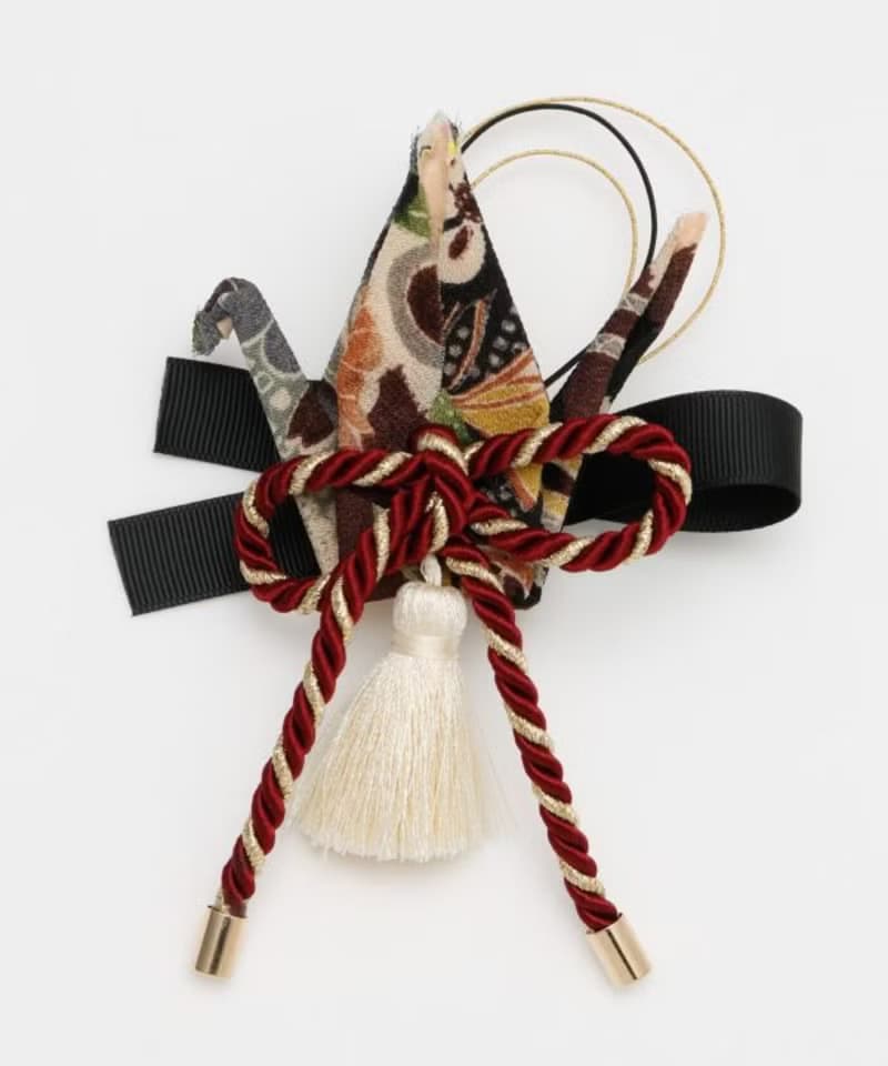 【熱門預購】和風摺鶴髮夾 (4色) 7PZZ5302