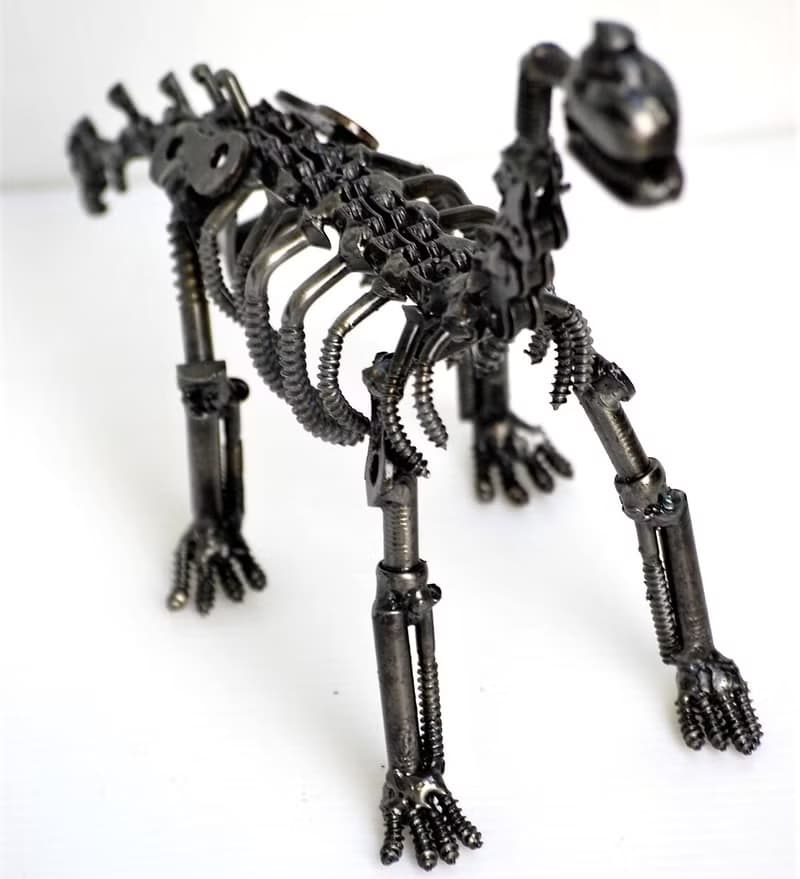Dinosaur Metal Sculpture, Gift For Anniversary, Wow gift for Son