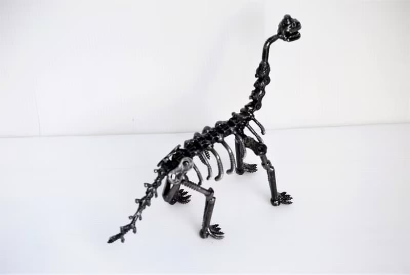 Dinosaur Metal Sculpture, Gift For Anniversary, Wow gift for Son