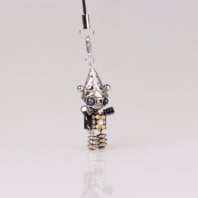 picobaby/手工機器人項鍊/個性飾品