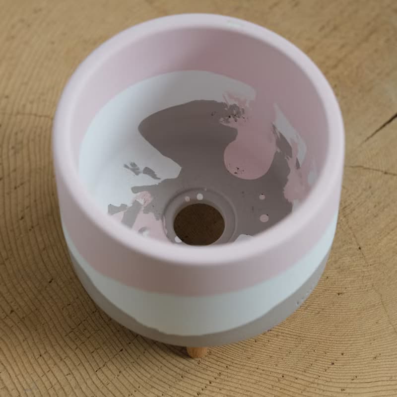 初泥 true nii | 長腳的水泥盆(L) -Palette 絢花蒔光