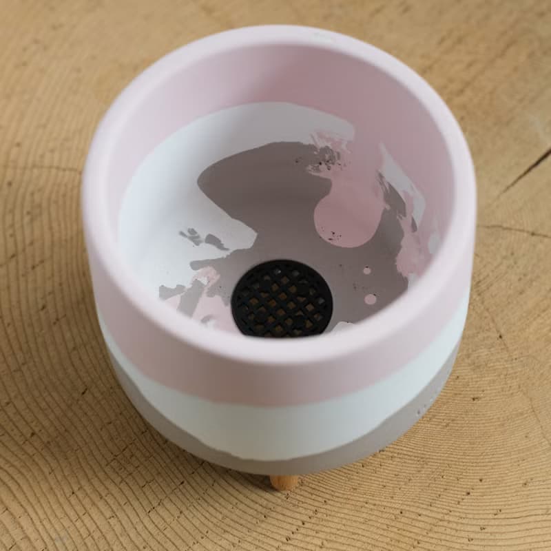 初泥 true nii | 長腳的水泥盆(L) -Palette 絢花蒔光
