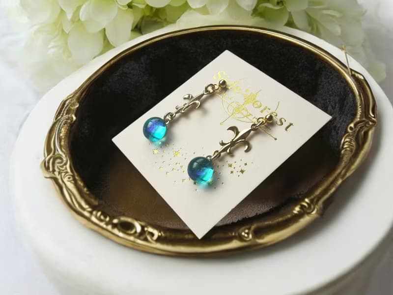 フルール・ド・リスと氷の煌めき　〜Side*Forestコレクション〜　オリジナルガラス