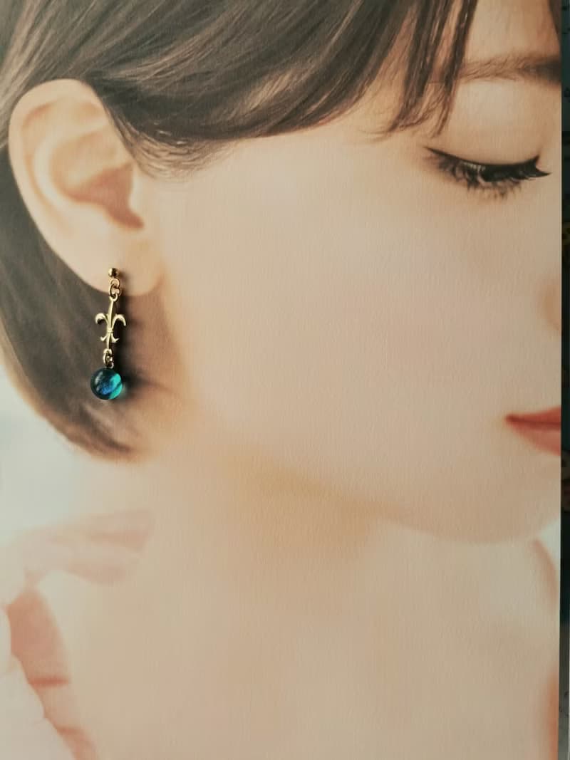 フルール・ド・リスと氷の煌めき　〜Side*Forestコレクション〜　オリジナルガラス