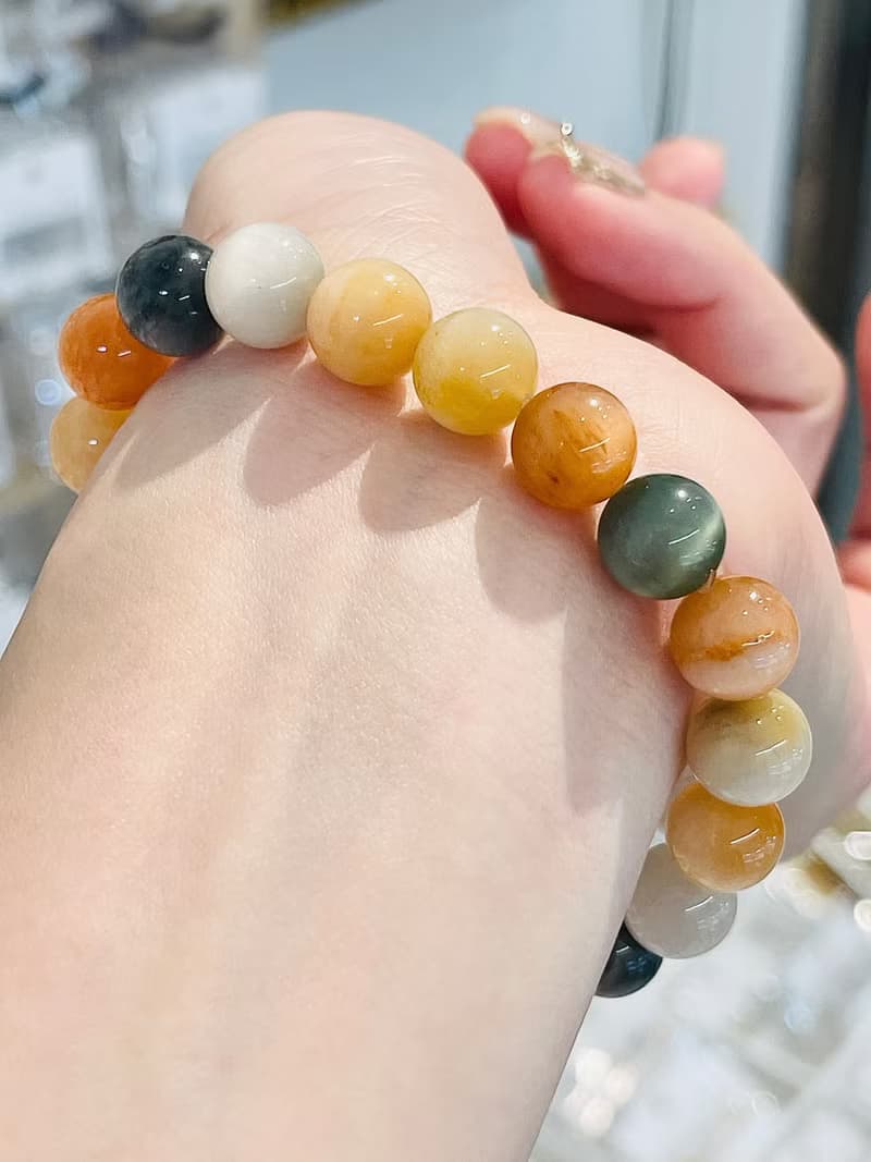 精品高光彩兔毛水晶10mm28.55g滿毛順髮強光正向積極遠離負面