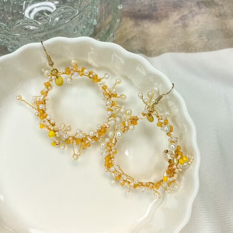 追隨狂潮耳飾系列-貝琪