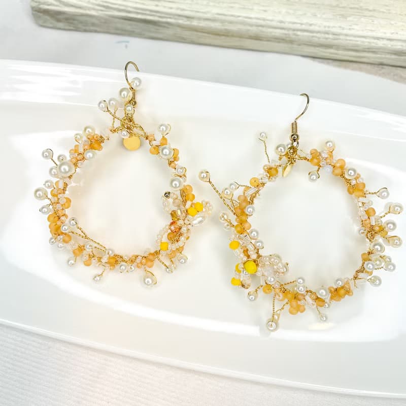 追隨狂潮耳飾系列-貝琪