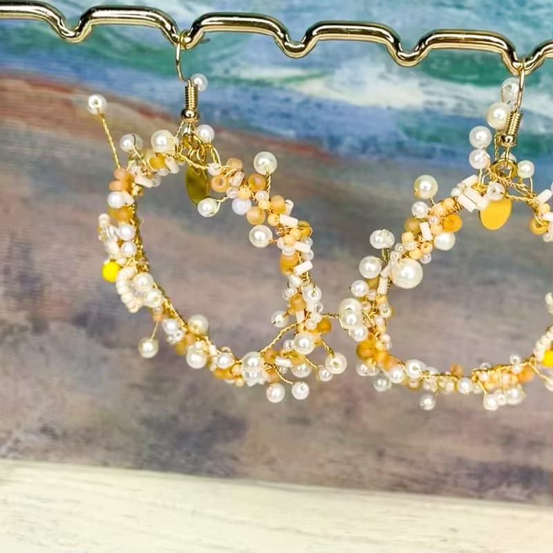 追隨狂潮耳飾系列-貝琪