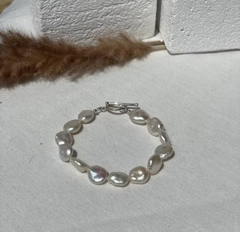 巴洛克珍珠手鏈,巴洛克珍珠首飾,珍珠手鏈,天然珍珠