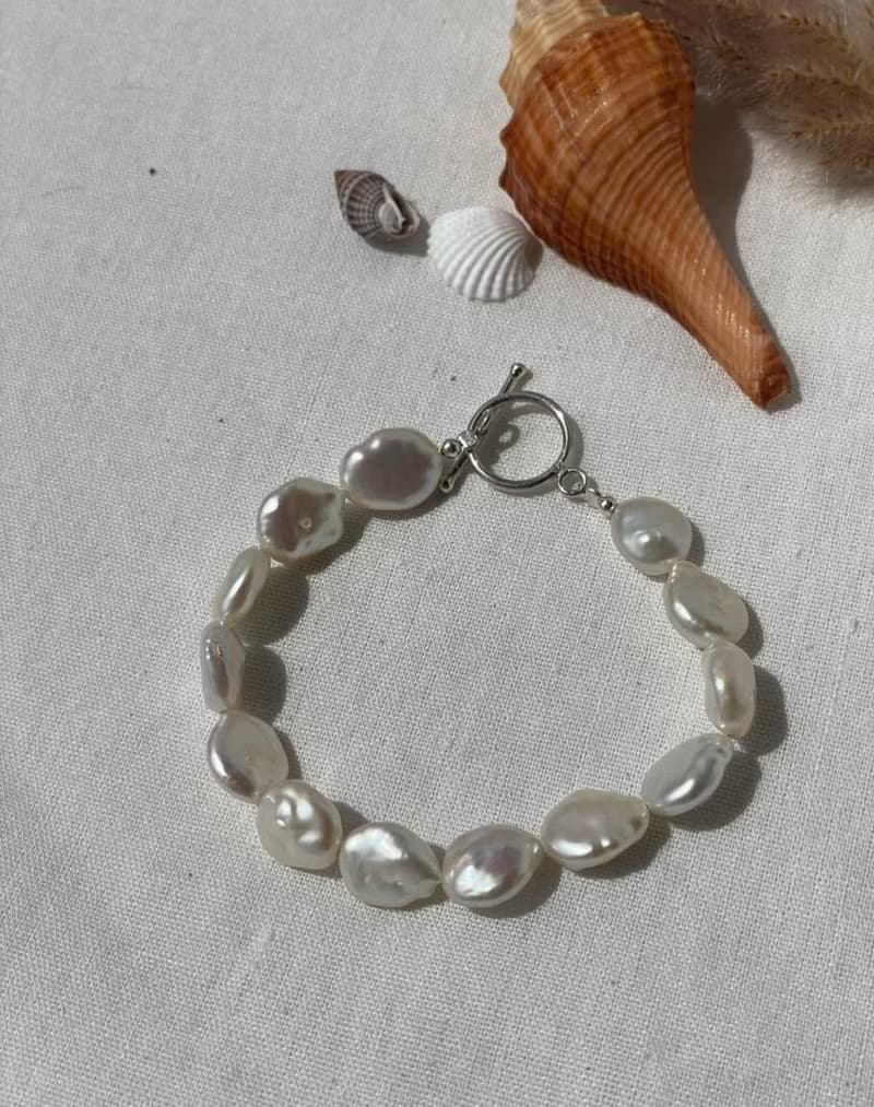 巴洛克珍珠手鏈,巴洛克珍珠首飾,珍珠手鏈,天然珍珠