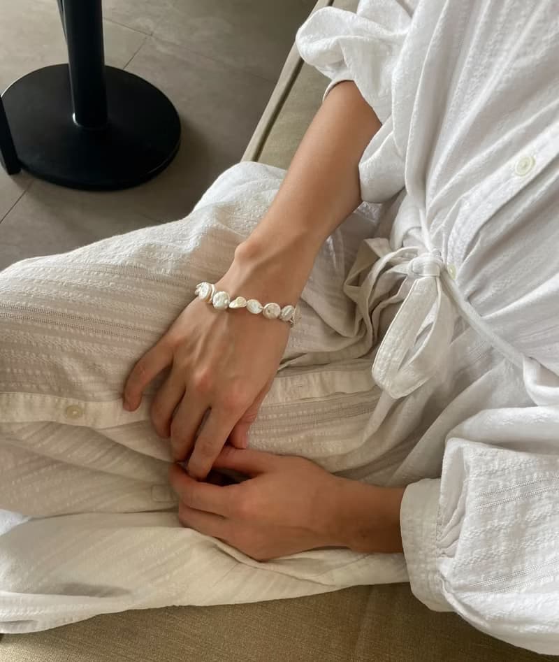 巴洛克珍珠手鏈,巴洛克珍珠首飾,珍珠手鏈,天然珍珠