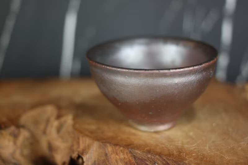 【母親節禮物】60ml 柴燒 天然落灰 茶杯 鶯歌陶藝名家葉敏祥作