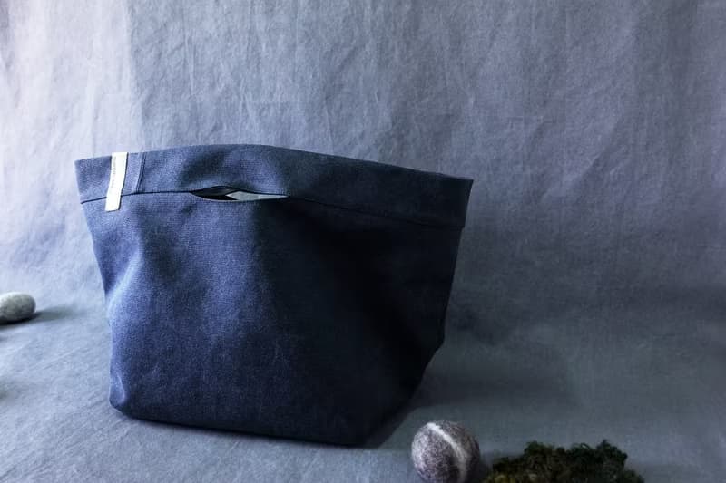 礦工手袋 | 丹寧藍 | 底部大容量 手提袋 便當袋 置物袋 貓窩