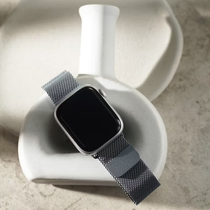 Apple Watch 不鏽鋼超薄米蘭 磁吸蘋果錶帶