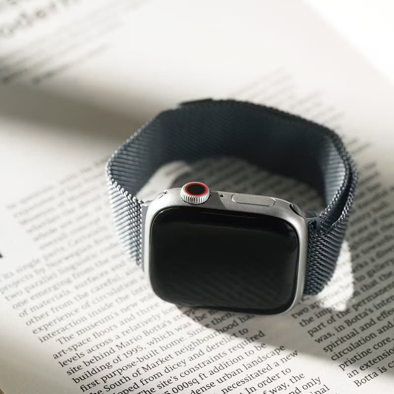 Apple Watch 不鏽鋼超薄米蘭 磁吸蘋果錶帶