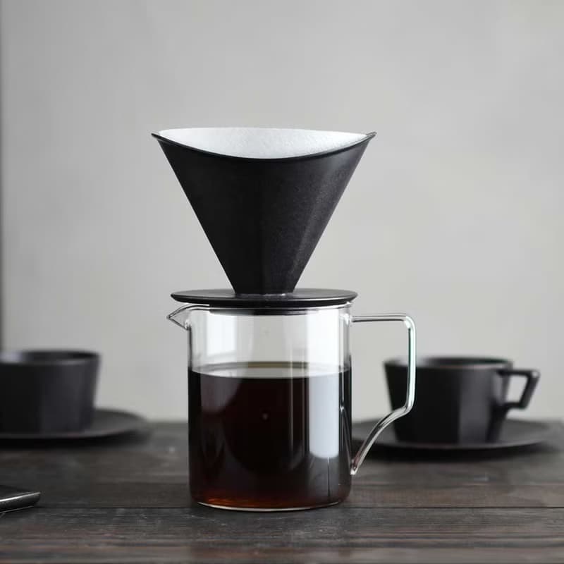 日本KINTO OCT八角濾杯玻璃下壺二件組(2杯)附濾紙 / 共2色