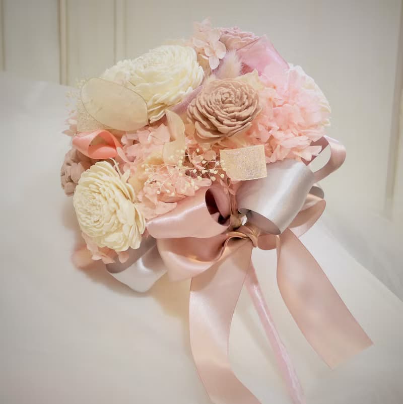 復古莫蘭迪捧花 情人節教師中秋節求婚告白婚禮生日畢業離職花束