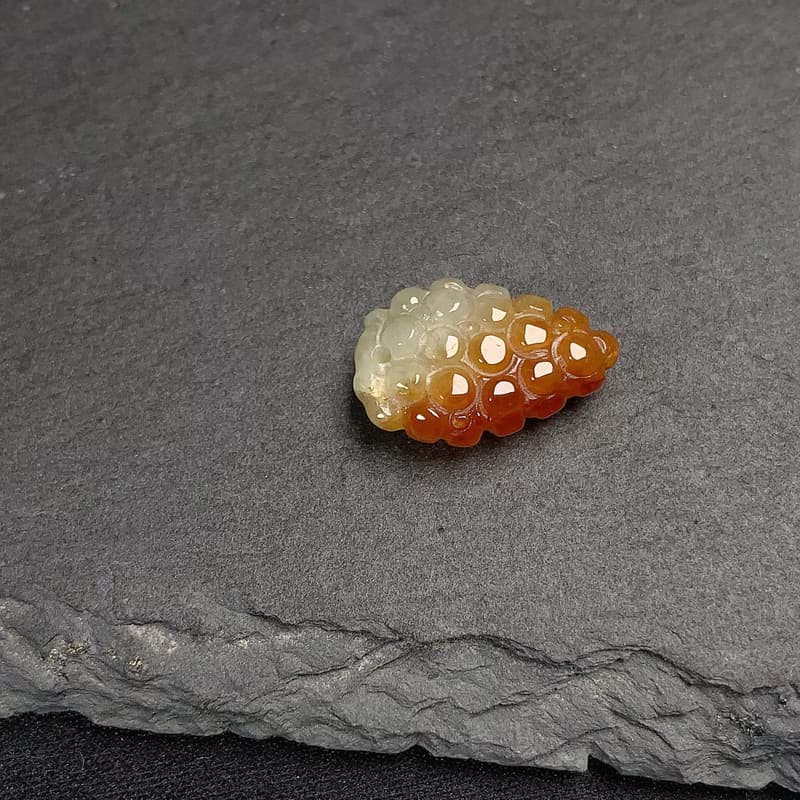【限時優惠】 飄紅翡翠葡萄吊墜 | 天然緬甸A貨翡翠 | 送禮