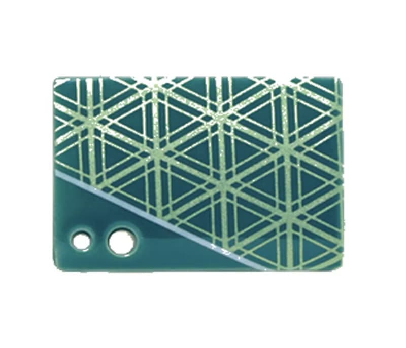 松榮堂新款香立 組子細工  (傳統木工窗花圖案) 日本製瓷器