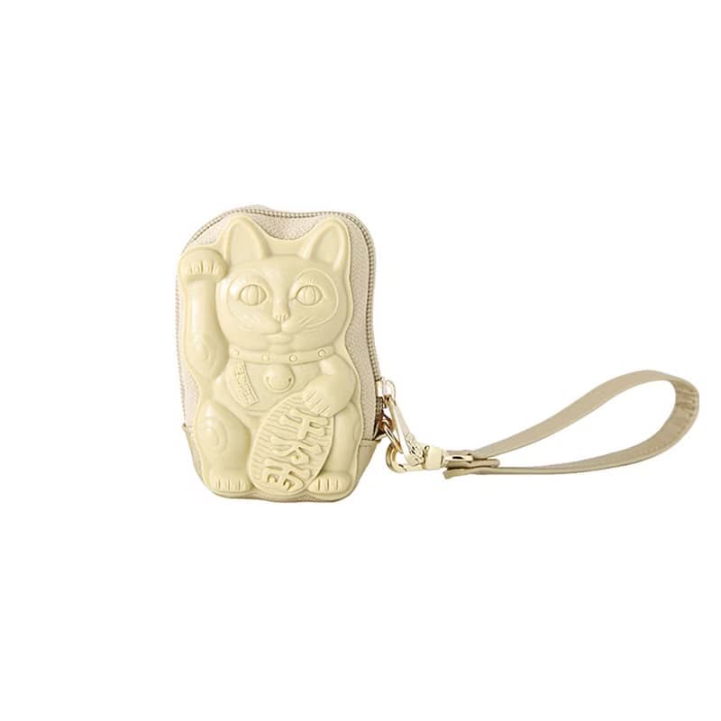 Adamo 3D Bag網紅招財貓手拿包禮物女士零錢包化妝包鑰匙包卡包