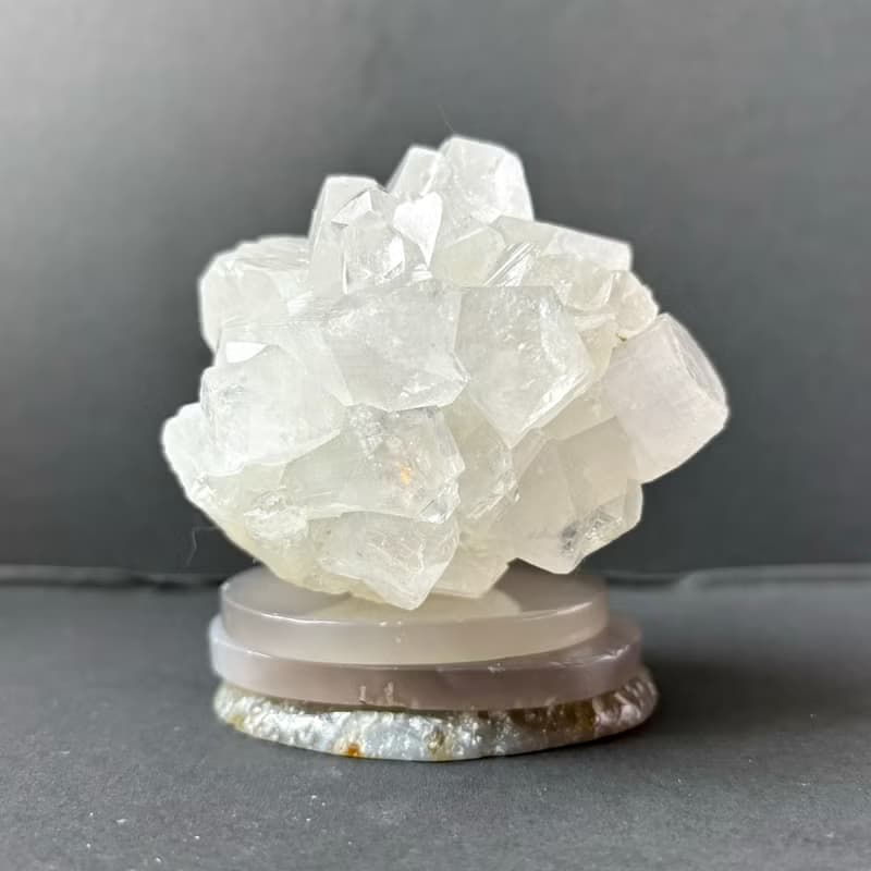 *鑽石花球 + 淨化* 天然 魚眼石 Apophyllite