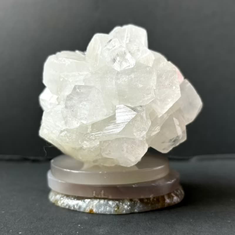 *鑽石花球 + 淨化* 天然 魚眼石 Apophyllite