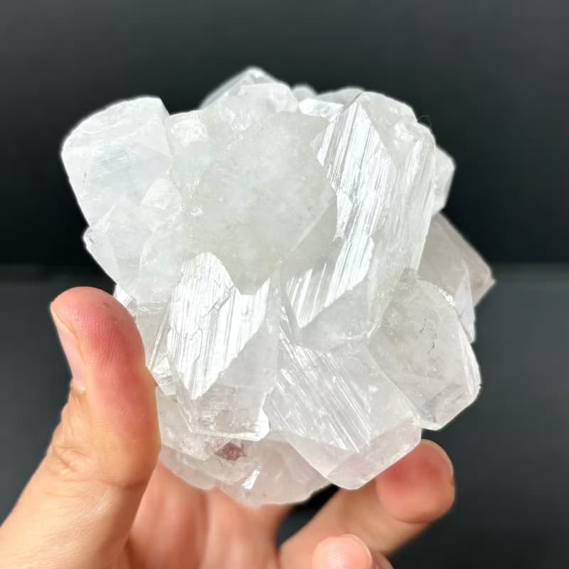*鑽石花球 + 淨化* 天然 魚眼石 Apophyllite