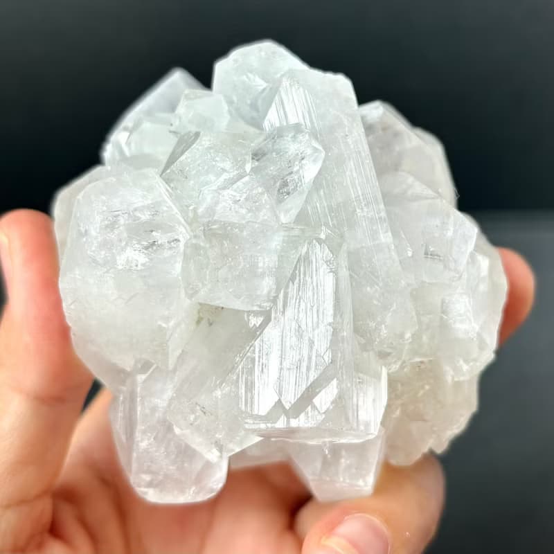 *鑽石花球 + 淨化* 天然 魚眼石 Apophyllite