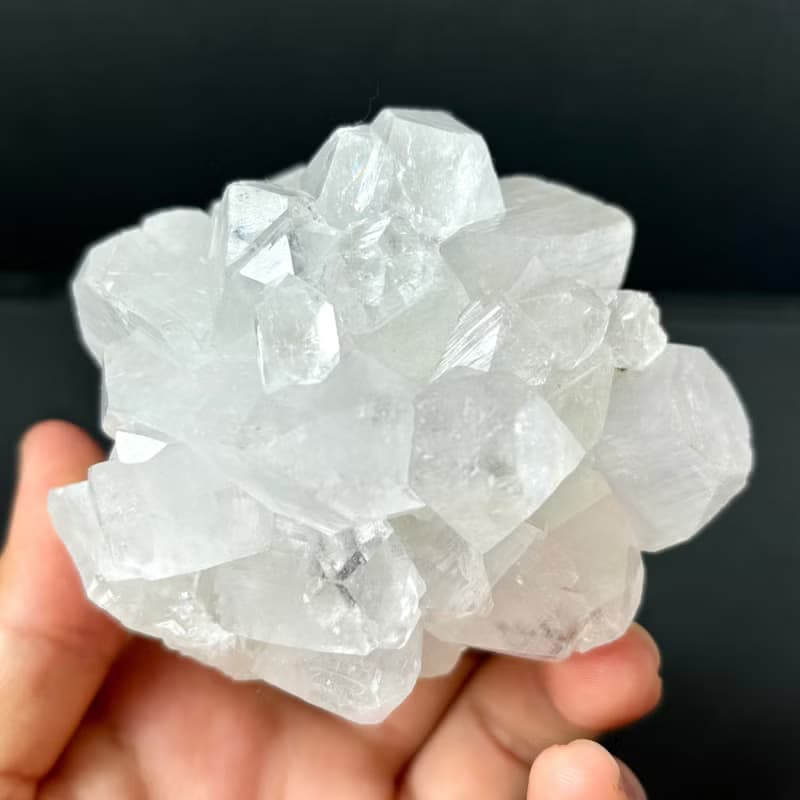 *鑽石花球 + 淨化* 天然 魚眼石 Apophyllite