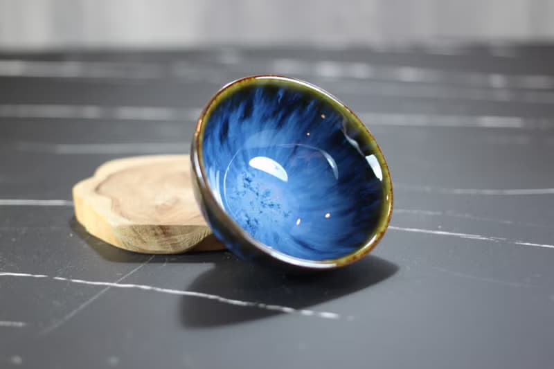 【送禮好物】湛海 天目釉 圓滿茶杯 鶯歌陶藝名家葉敏祥作品