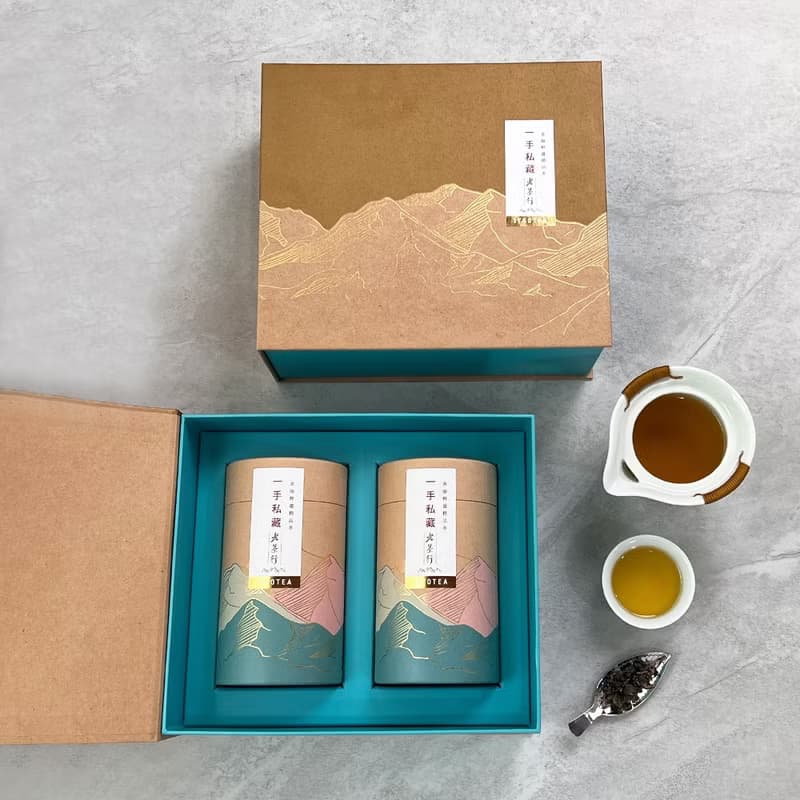 【茶葉禮盒】龍鳳峽烏龍茶-茶葉300公克(150公克X2罐/盒)